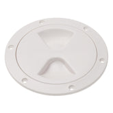 Barton Marine 40040 Screw Inspection Cover - 6" (103mm) - White